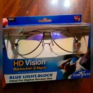 HD Vision blue light blocking glasses